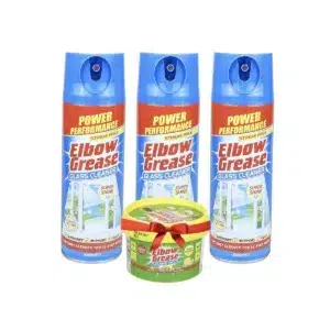 3× Soluție Geamuri Elbow Grease 400 ml + CADOU
